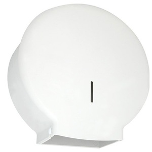 Mini Jumbo Toilet Roll Dispenser White