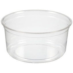Heavy Duty Food Containers & Lid Combi White 8OZ (Case 250)
