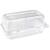 Hinged Cake Container Clear 175x90x80MM (Case 440)