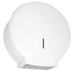 Mini Jumbo Toilet Roll Dispenser White