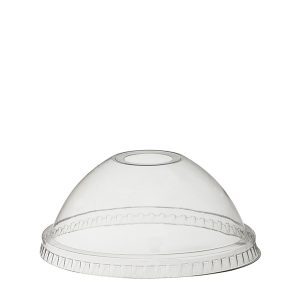 rPET Smoothie Cup Domed Lid 16OZ (Case 1000)