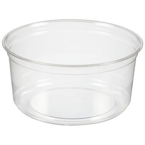 Heavy Duty Food Containers & Lid Combi White 8OZ (Case 250)