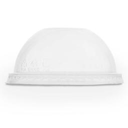 rPET Smoothie Cup Domed Lid No Hole 12OZ (Case 1000)