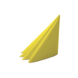 Tissue Napkin 2Ply Yellow 40x40CM (Case 2000)
