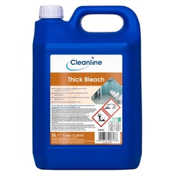 Cleanline Thick Bleach 5 Litre (Case 4)