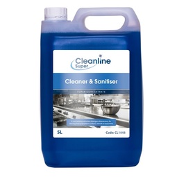Cleanline Super Cleaner & Sanitiser Super Concentrate 5 Litre