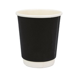 Double Wall Cup Matt Black 8OZ/227ML (Case 500)