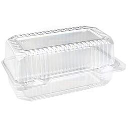 Hinged Cake Container Clear 175x90x80MM (Case 440)