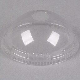 rPET Smoothie Cup Domed Lid 12OZ (Case 1000)