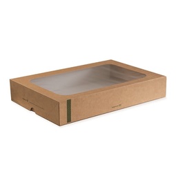 Vegware Sandwich Platter Box & Insert 450x310x82MM (Case 50)
