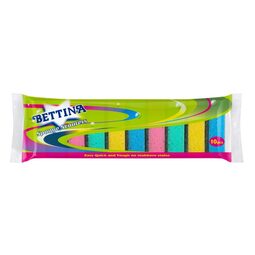 Bettina Sponge Scourers Pack 10 (Case 10 Packs)