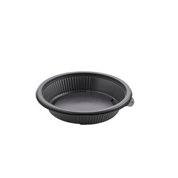 Faerch Burrito Microwavable Bowl Black 650ML (Case 464)
