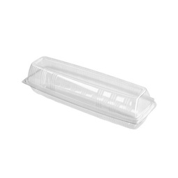 Baguette Container Clear 7" (Case 300)