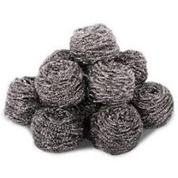 CleanWorks Stainless Steel Scourer (Pack 10)
