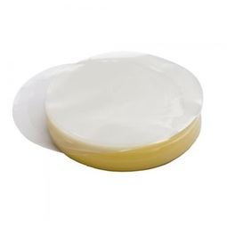 Plastic Burger Discs Clear 4" (Case 5000)