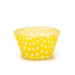 Paper Baking Cups Yellow Spot (Case 500)