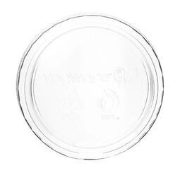 Vegware PLA Round Deli Container Lid 8-32OZ (Case 500)