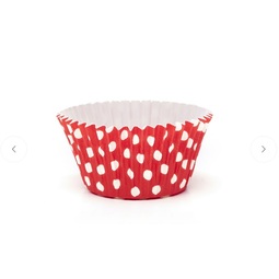 Paper Baking Cases Red Spot (Case 500)